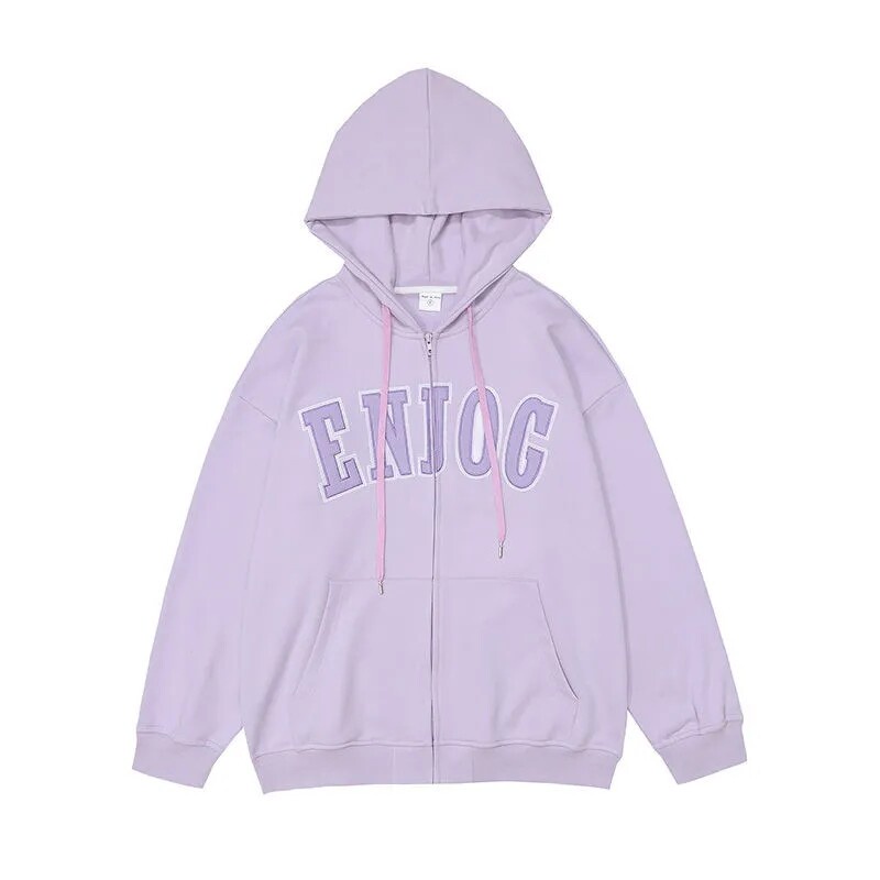 My AI Style Myaistyle áo khoác nữ áo khoác hoodie áo khoác áo hoodie nữ áo hoodie áo khoác hoodie nữ Phong cách Hàn Quốc Thoải mái Thanh lịch HA220208-Blue-S 36Z230909