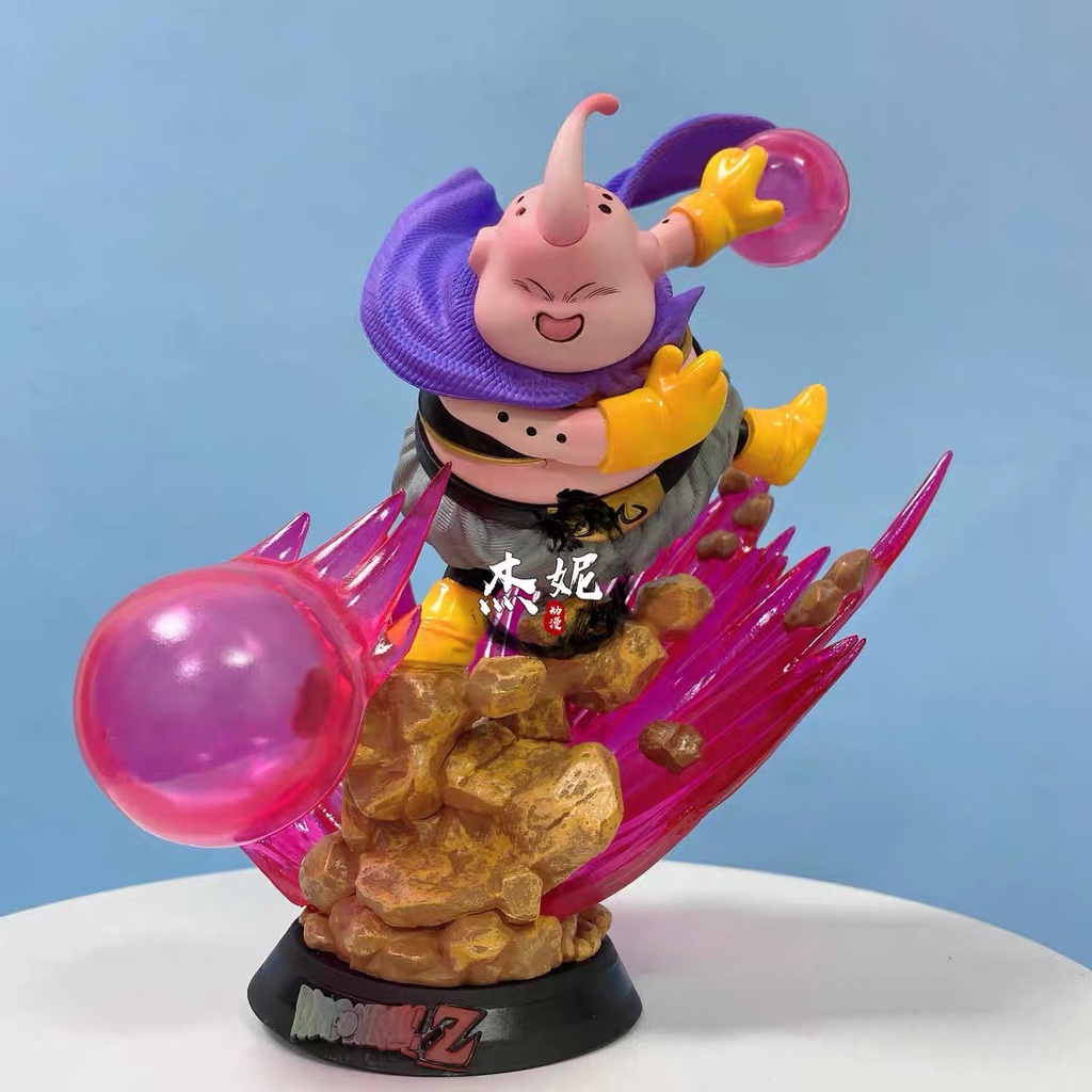 Mô hình Ma Bư Majin Buu ném chưởng đáng yêu nhân vật Dragon Ball 7 viên ngọc rồng