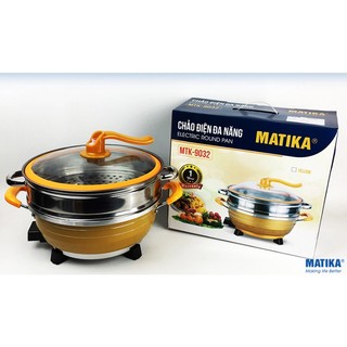 CHẢO ĐIỆN ĐA NĂNG MATIKA MTK-9032-CÓ 2 MÀU - HỎA TỐC TP HCM