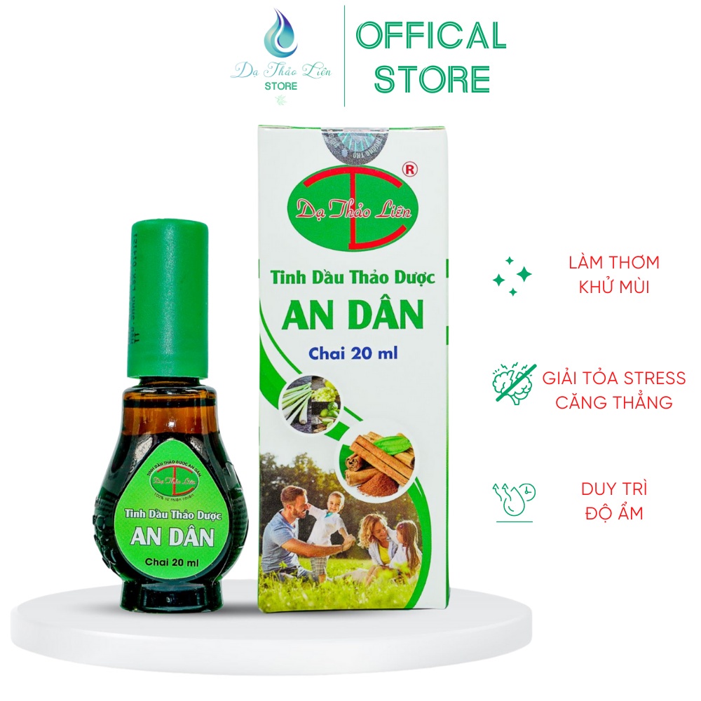 Tinh An Dân Dạ Thảo Liên 100% Thảo Dược Thiên Nhiên 20ml | An Dan Da Thao Lien