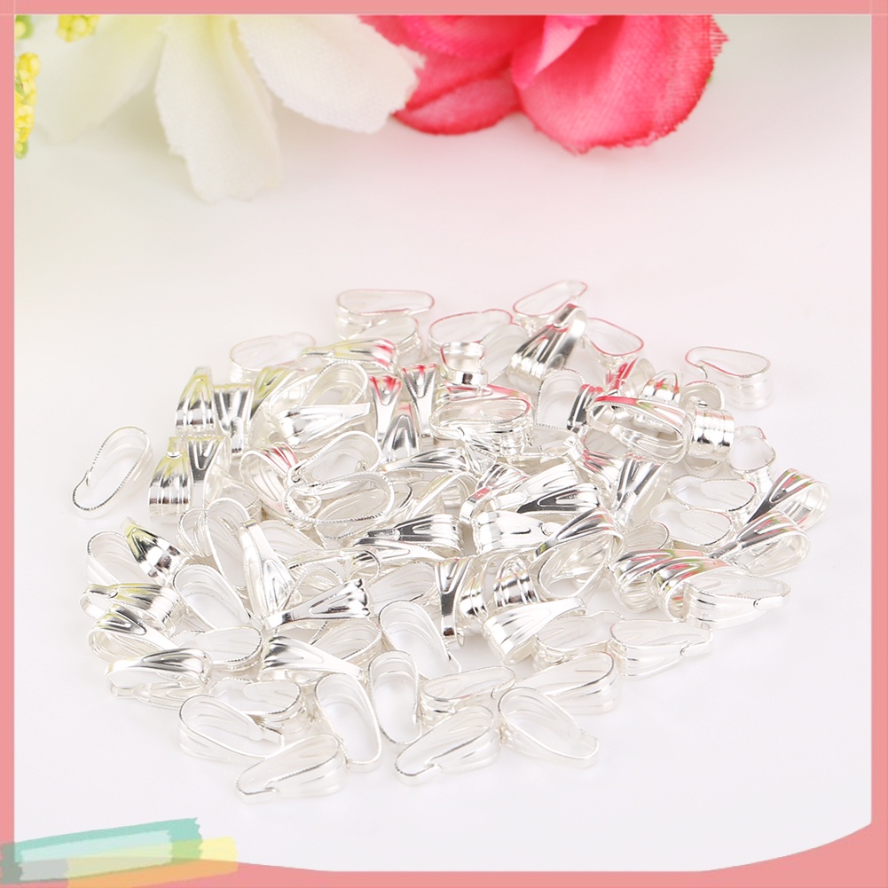 Bộ 100 khóa càng cua tự làm dây chuyền tiện dụng
