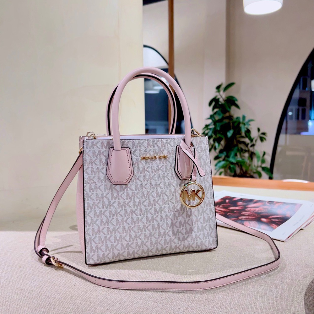 TÚI XÁCH NỮ MICHAEL KORS MERCER CROSSBODY WHITE BAG