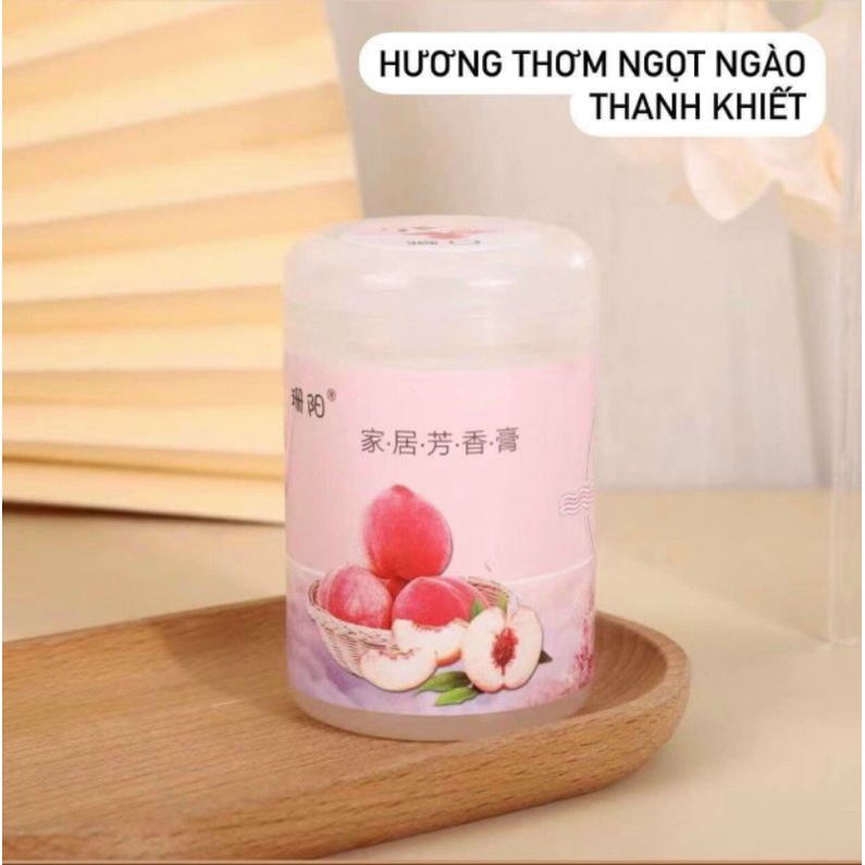 Combo Set 4 Hũ Sáp Thơm Phòng Khử Mùi Halo Hương Thơm Tự Nhiên