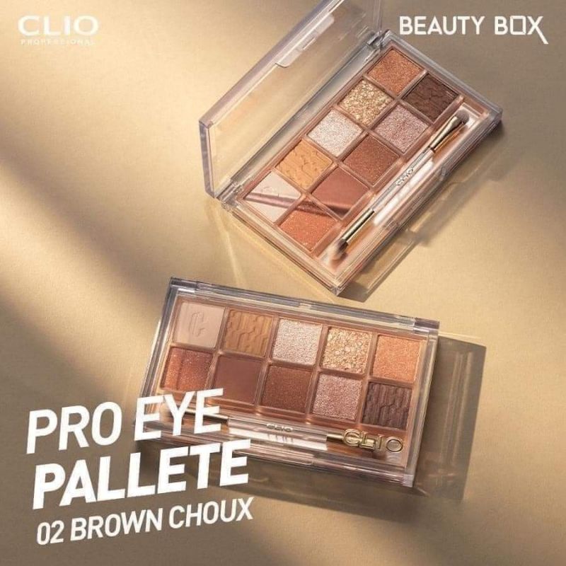 Bảng mắt Clio Eye Palette 02 Brown Choux