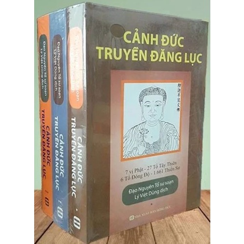 Sách - Cảnh Đức Truyền Đăng Lục (Trọn Bộ 3 Quyển)