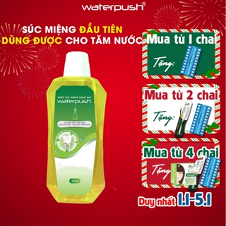 Nước súc miệng WaterPush Nano Bạc giúp trắng răng, giảm nhiệt miệng