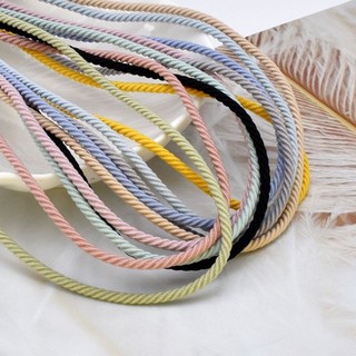 Dây thun cột tóc trơn, phôi cột tóc làm đồ handmade,1met