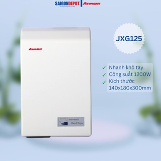 Máy sấy tay cảm ứng dính tường JXG-125 công suất 1200W
