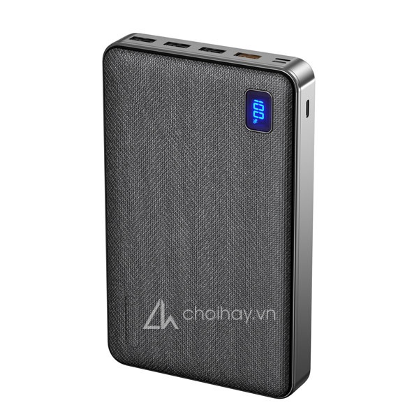 Sạc Dự Phòng Kings Power WP-183 40000mAh, Sử Dụng Pin Li-Po An Toàn Hơn, Chịu Va Đập Tốt, PD+QC Sạc Nhanh 22.5w