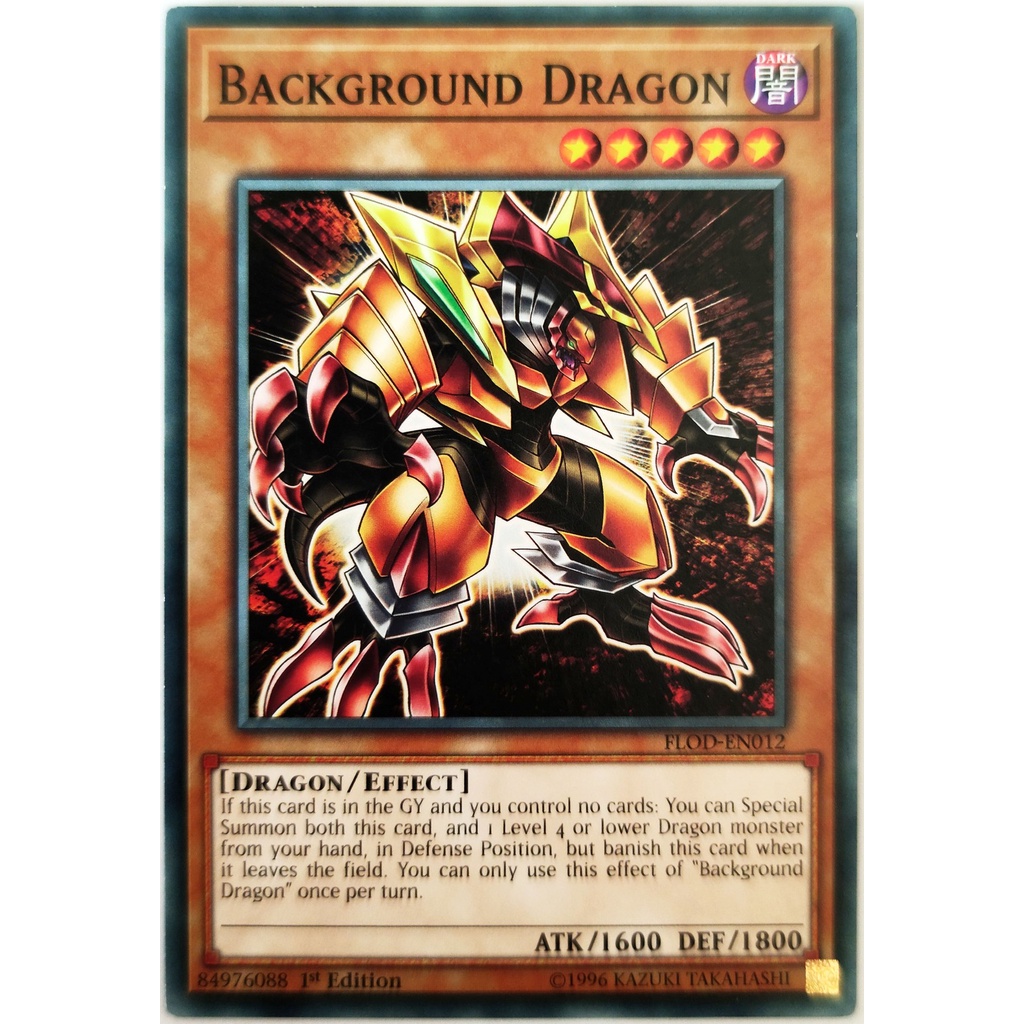 [Thẻ Yugioh] Background Dragon |EN| Common