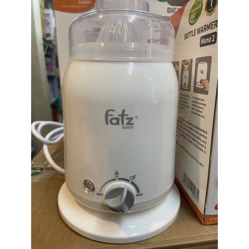 Máy Hâm Sữa Và Thức Ăn Dặm Siêu Tốc Mono 2 Fatz Baby Hàn Quốc