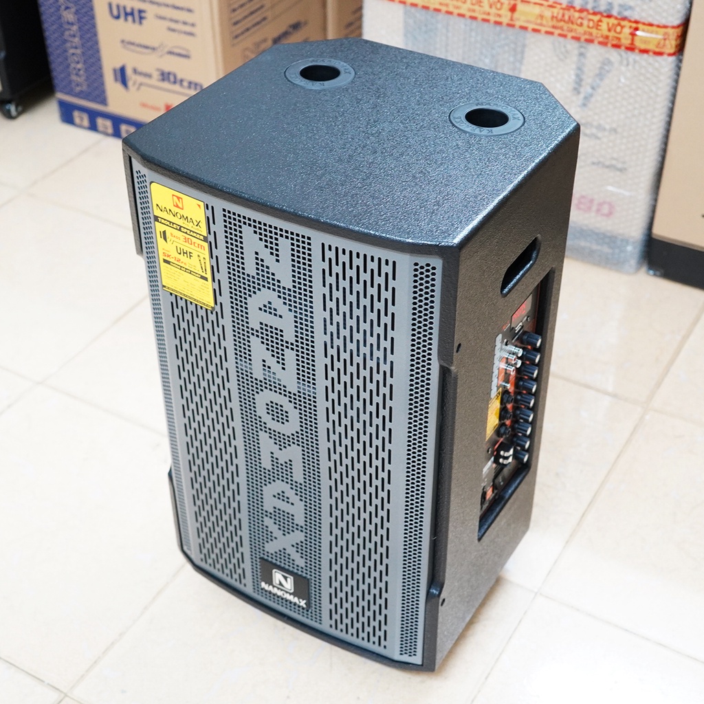 Loa Kéo Nanomax SK-12F6 2022 Bass 3 Tấc 30cm 360w Karaoke Bluetooth Tặng 2 Mic Không Dây Âm Thanh Siêu Đỉnh