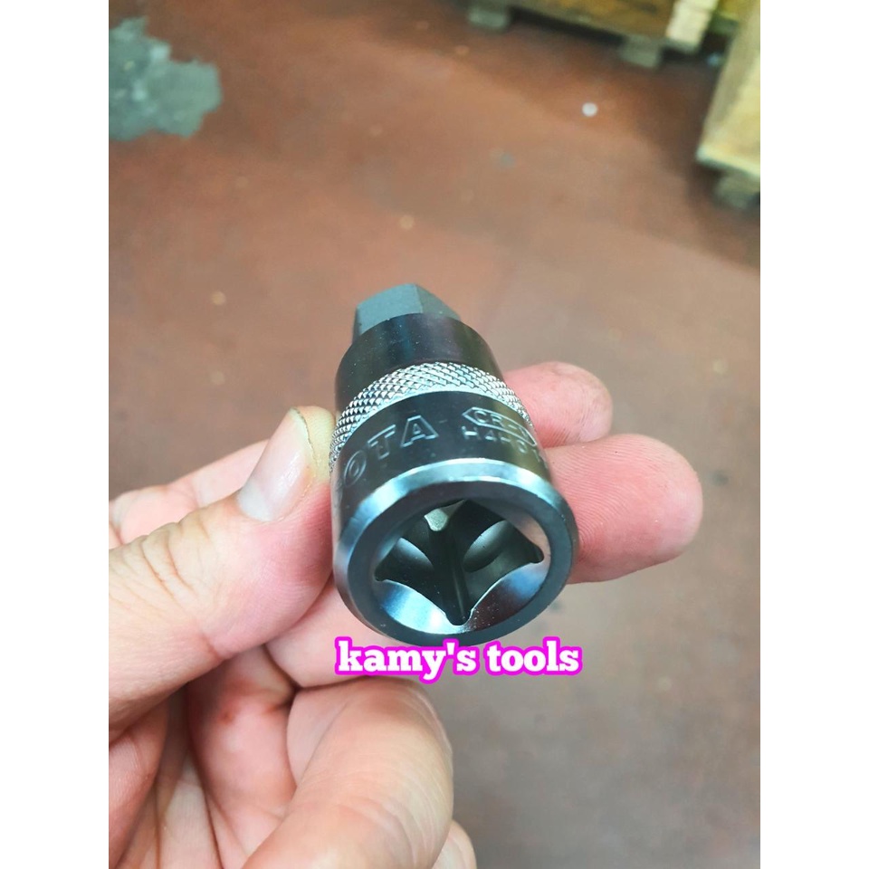 Đầu tuýp khẩu lú đầu lục giác 1/2 inch Licota 4mm 5mm 6mm 8mm 10mm 12mm 14mm 17mm