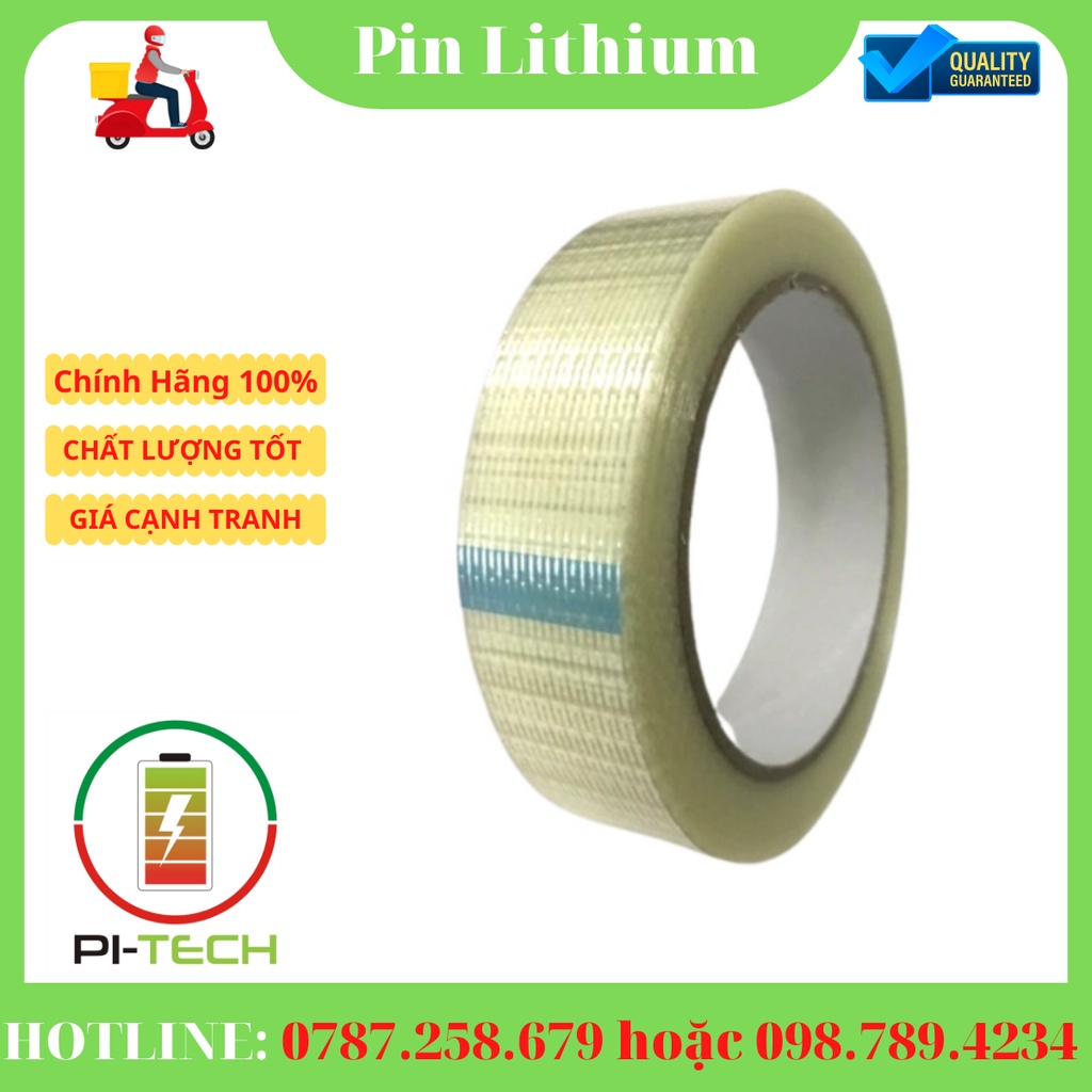 Băng dính rộng 25mm và 50mm ( Sợi Thủy Tinh )