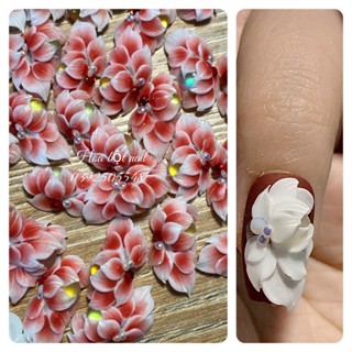 Hoa Bột Nail Ôm Đá Nghiêng( Mẫu Mới)