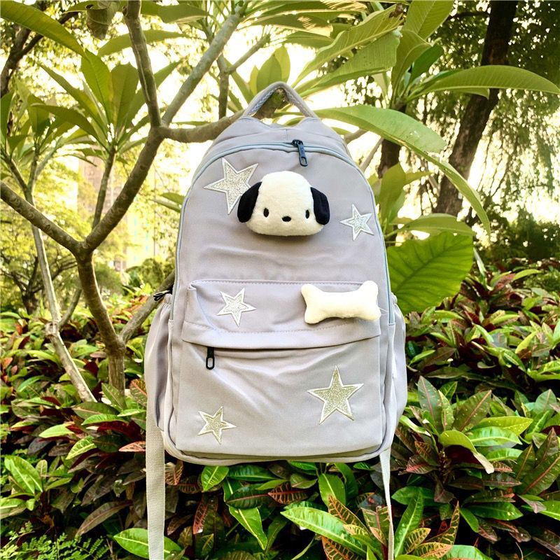 Ba Lô Đi Học Siêu Nhẹ Thời Trang Theo Phong Cách Hồng Kông