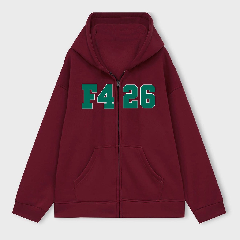 Áo khoác Hoodie Zip nam nữ SAM CLO có khóa kéo chất tay dài thu đông form rộng F426