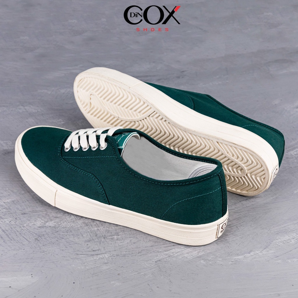 Giày Sneaker Nam Vải DINCOX E06 EVERGREEN