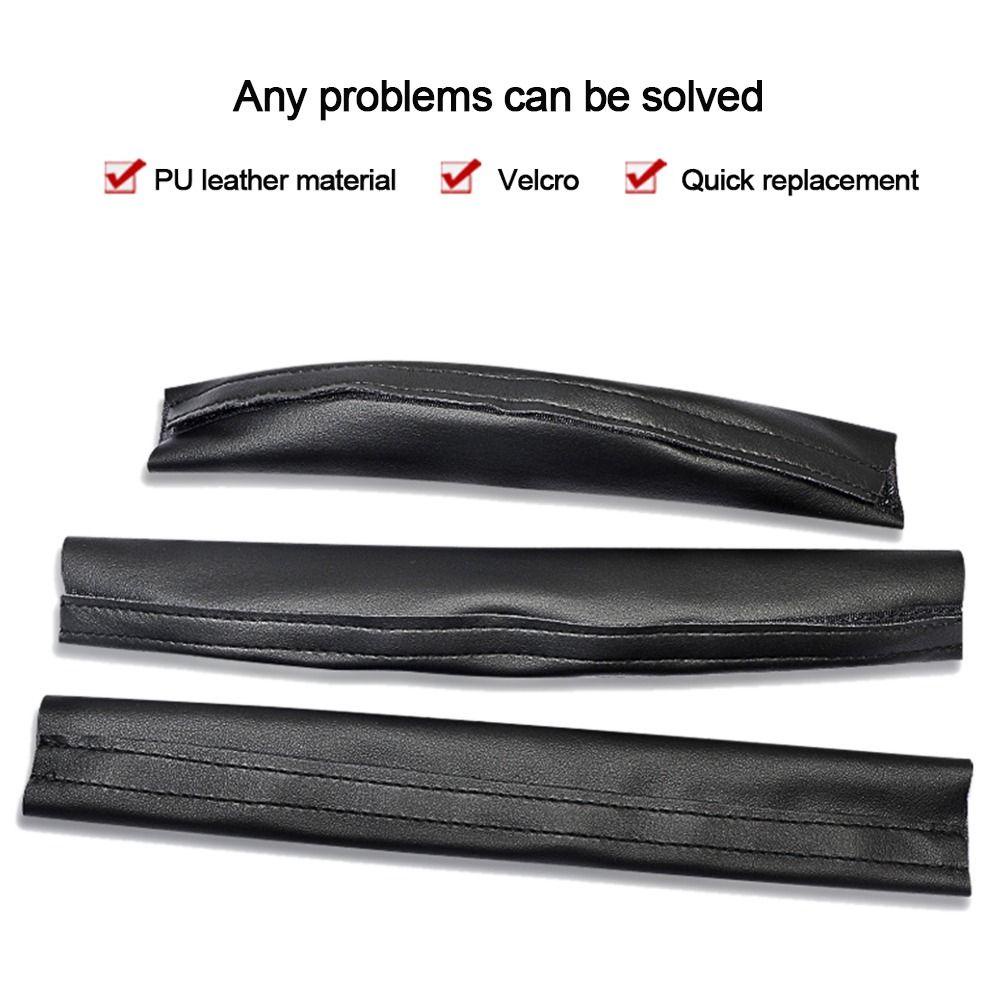 BEBETTERM Đệm Bọc Đầu Tai Nghe Bằng Da PU Thay Thế Bảo Vệ