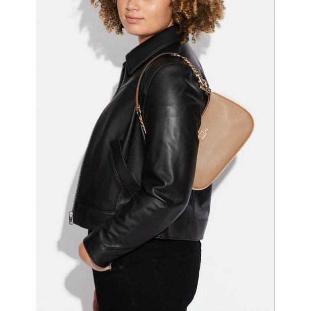 Túi C0a**ch Teri Mẫu dáng thuyền kẹp nách sang chảnh