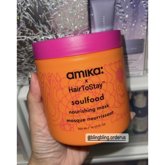 Mặt nạ tóc Amika Soulfood Nourishing 30ml, 500ml