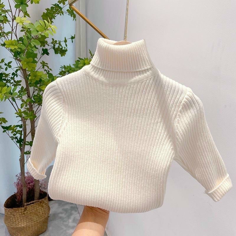 Áo Len Tăm Cho Bé / Áo Len Cao Cổ Cho Bé 8-28kg