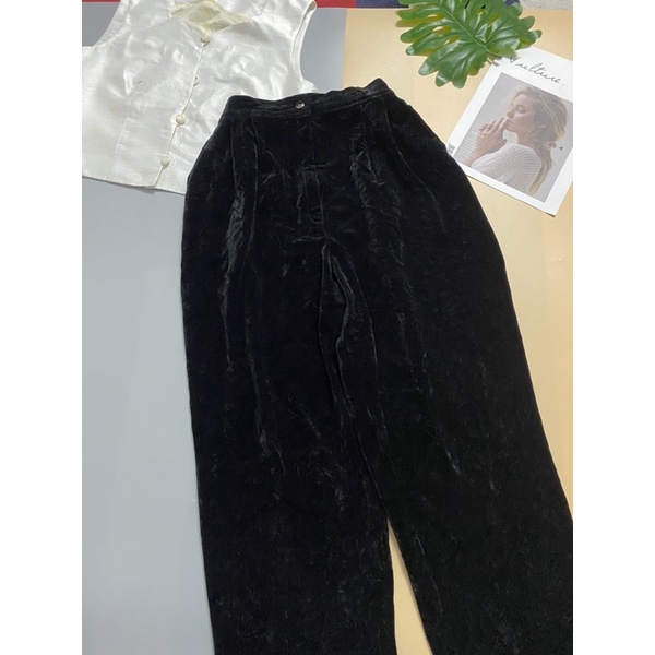 SET ÁO GILE NHẬT+ QUẦN BAGGY NHUNG 2HAND