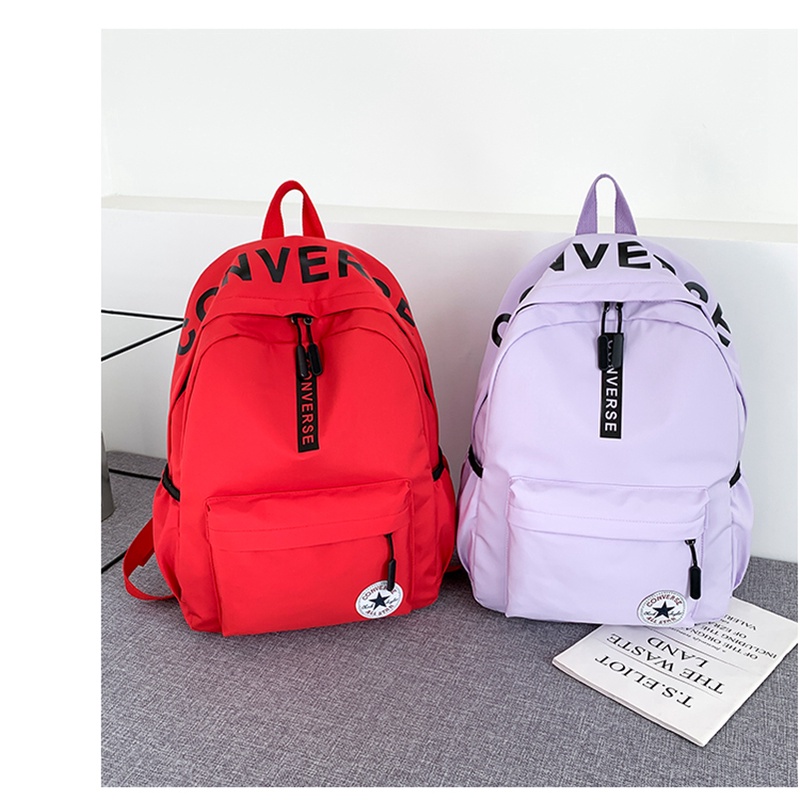 Converse4359 Unisex Travel Backpack Big Outdoor Men and Women Backpack Bag