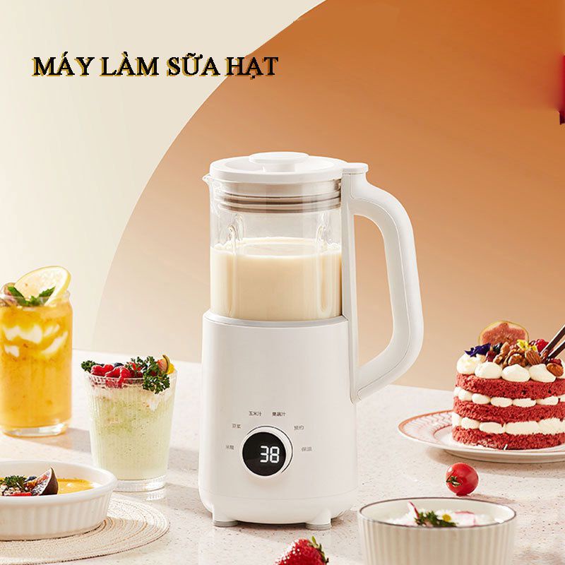 Máy Làm Sữa Hạt Đa Năng, Máy Xay Nấu Sữa Hạt GUESMI XIAOMI Dung tích 600ml  - 1000ml