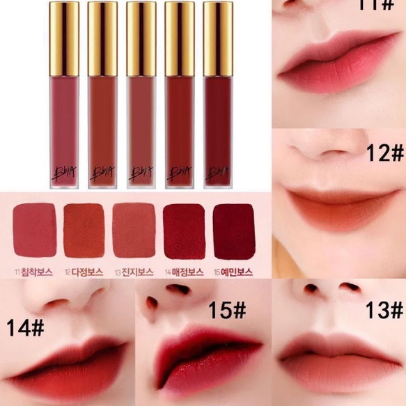 Son Kem Lì Bbia Last Velvet Lip Tint Full màu 21 22 23 24 25 36 38 39 Skinforface