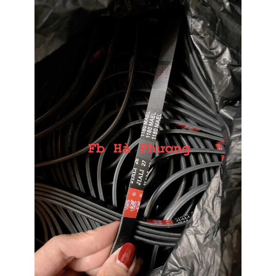 Dây curoa máy giặt 1180 BOSCH, SIEMENS lồng ngang - đai curoa cửa trước 1180 BOSCH, SIEMENS - 5 RÃNH