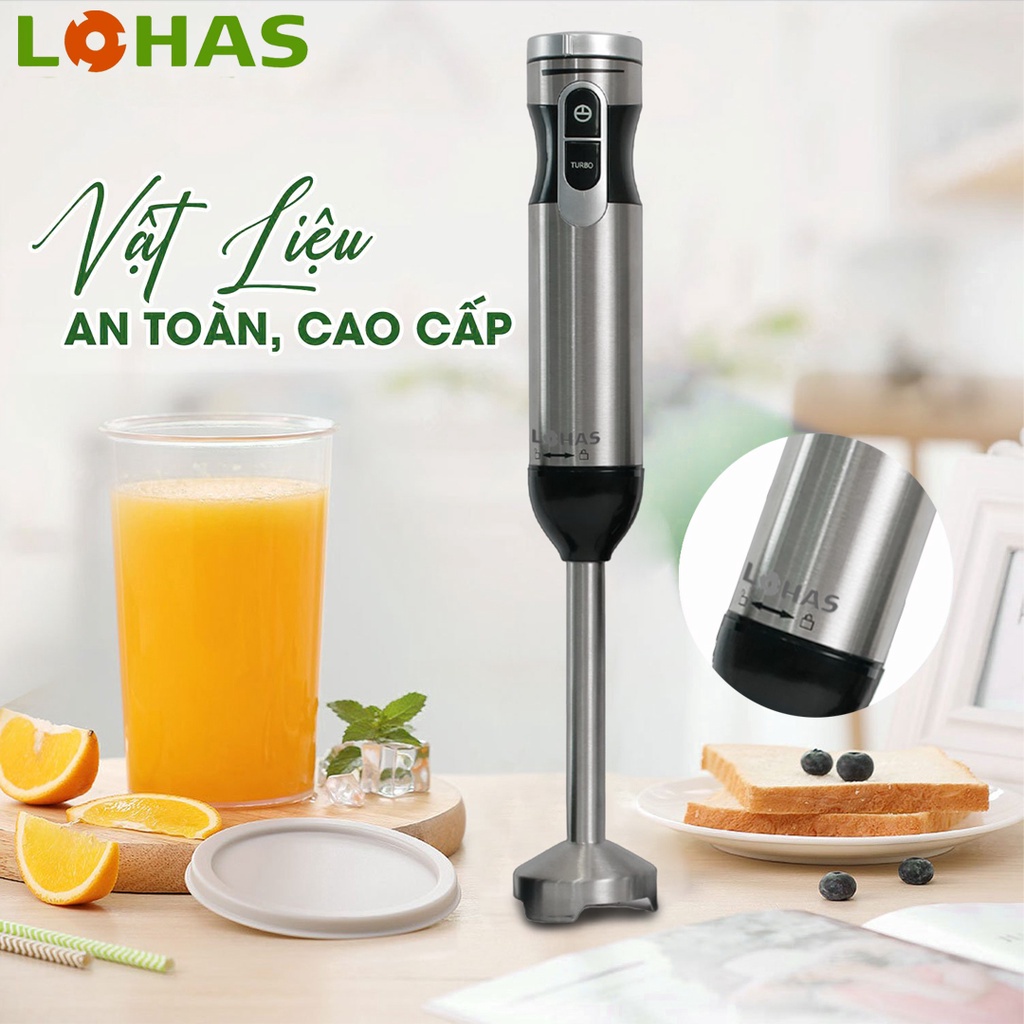 Máy xay cầm tay đa năng xay sinh tố đánh trứng 5 trong 1 LS328
