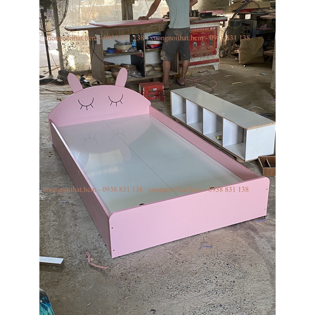 *ảnh thật* giường thỏ cho bé 1mx1m9, 1m2x2m #xuongnoithat.hcm