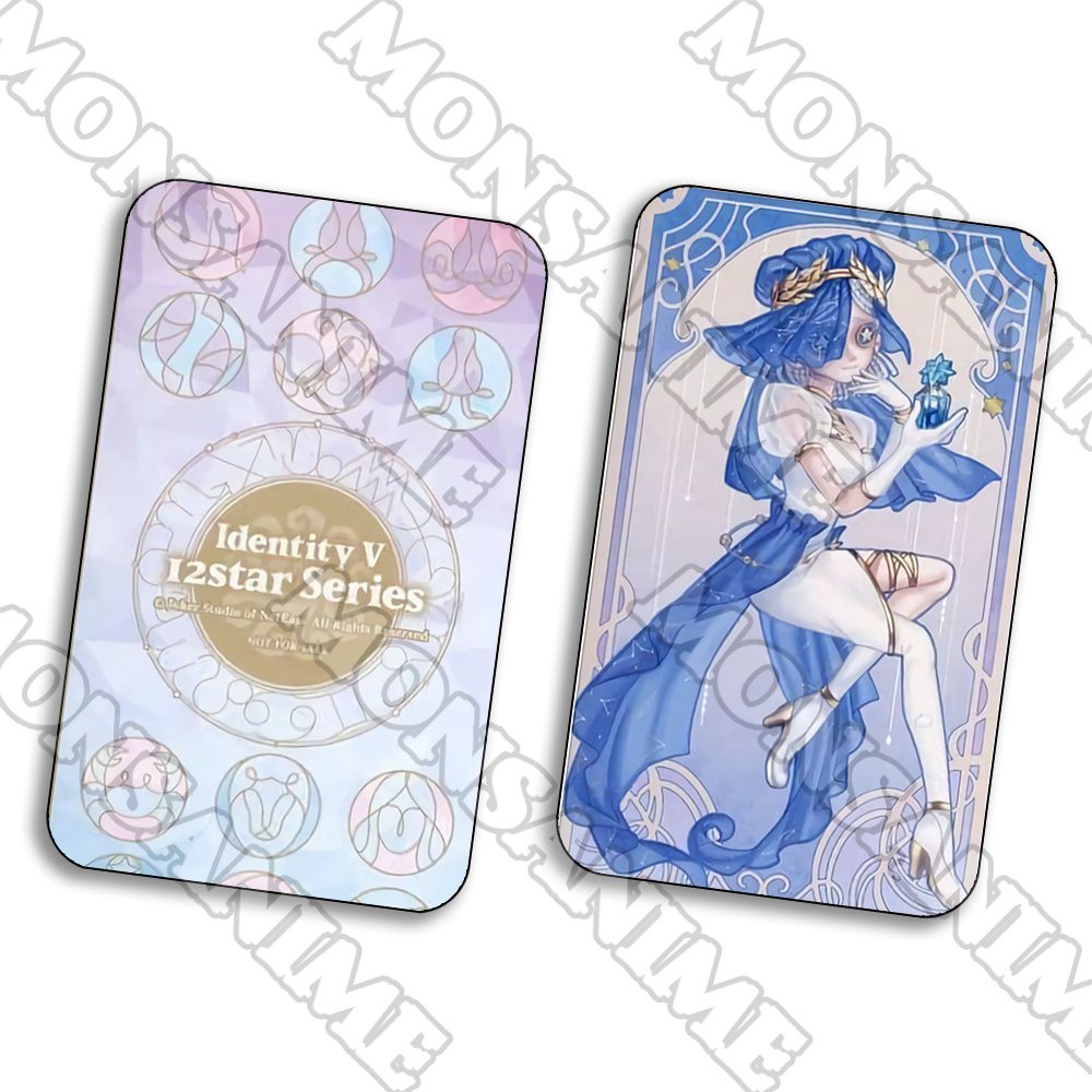 Ảnh card bo góc in hình IDENTITY V ver 12 CUNG HOÀNG ĐẠO thẻ bo viền 5*8cm anime chibi game 1 tấm