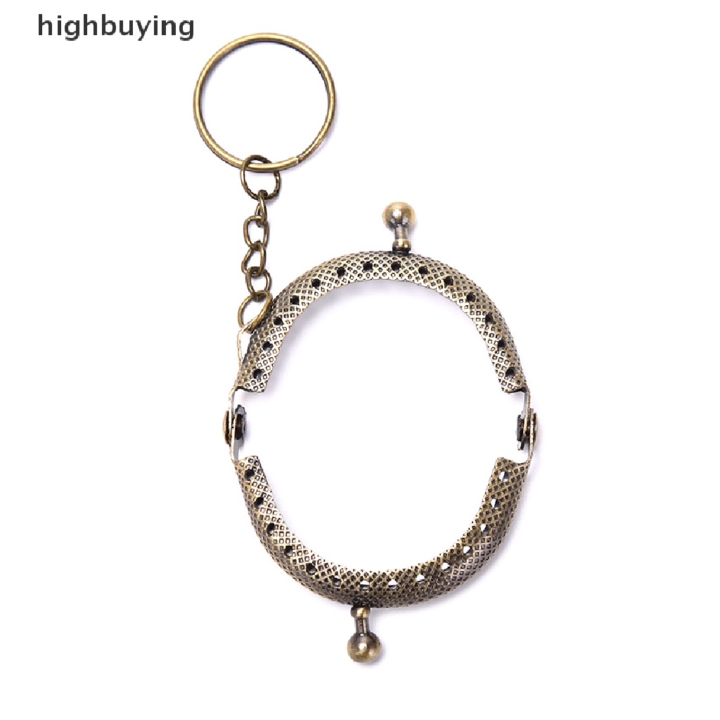 Set 1 Khung Kim Loại 5cm Dùng Để Làm Ví / Móc Khóa Tiện Dụng