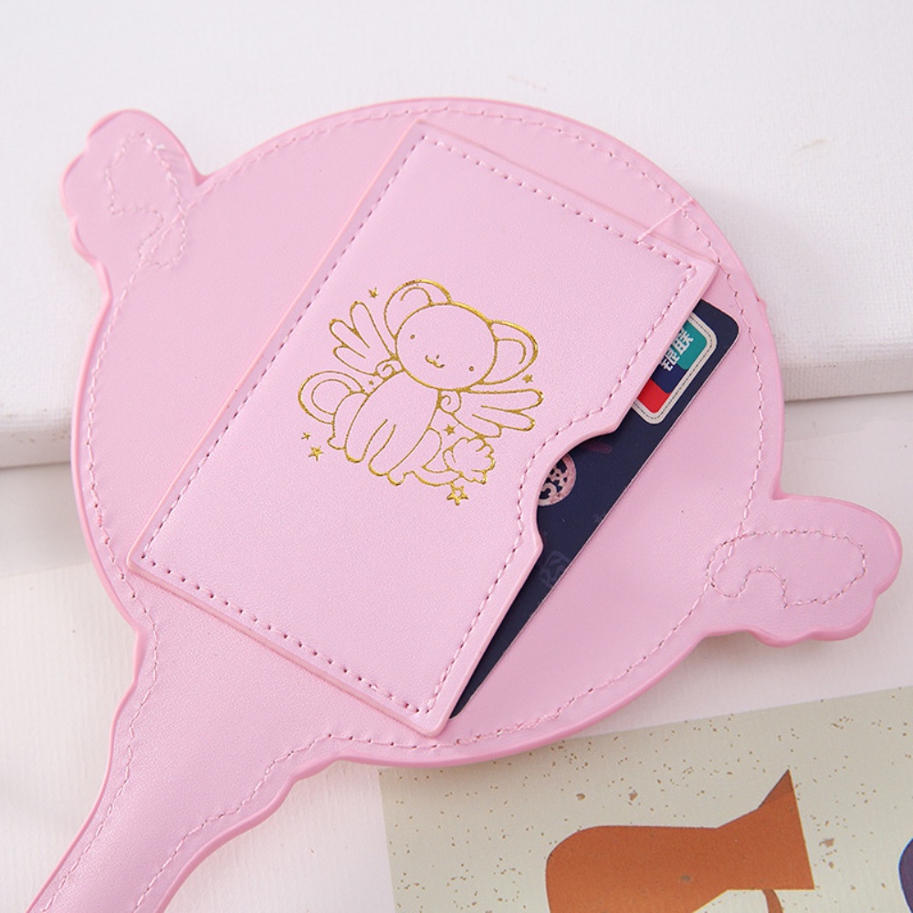 Thanh Toán Khi Nhận Hàng Đồ Chơi Gậy Thần Công Chúa Cardcaptor Sakura Cerberus Kawaii Hộp Đựng Thẻ Hộp Đựng Thẻ Xe Buýt Siêu Sao Màu Hồng Kèm Băng Đô Quà Tặng Đồ Chơi Anime