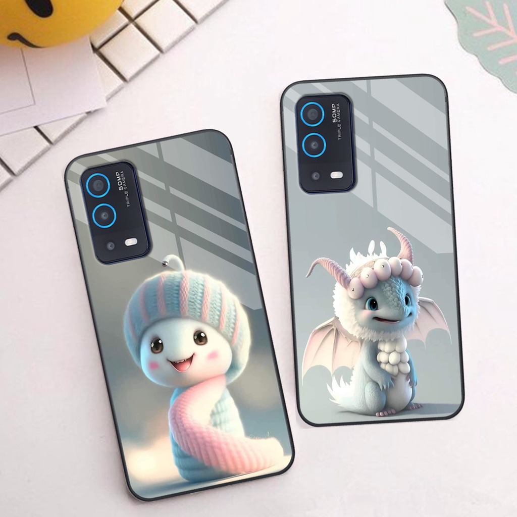 Ốp lưng cho OPPO A54 / A55 in hình 12 con giáp Hot trend siêu dễ thương