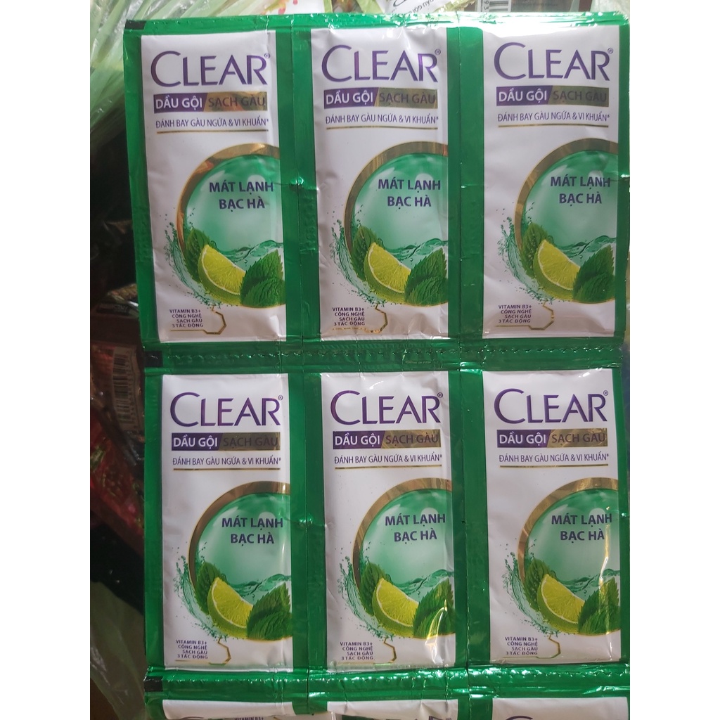 Dầu Gội Clear Dây 10 gói