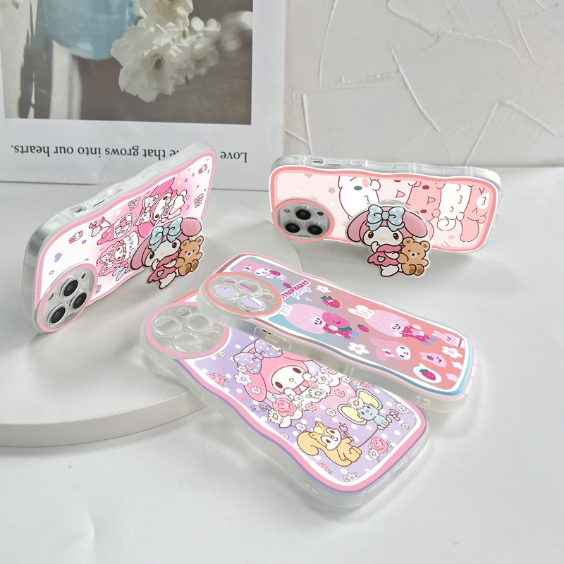 OPPO F11 F9 F7 F5 F1S Youth Pro Cho Ốp lưng điện thoại In Hình Melody Cinnamoroll With Free Holder