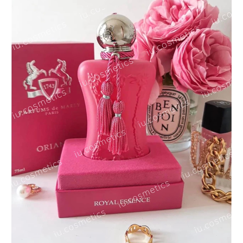 Nước hoa nữ Parfums De Marly Delina - Oriana EDP 75ml - Dầu thơm hoa hồng, vani ngọt ngào gợi cảm - iu.cosmetics