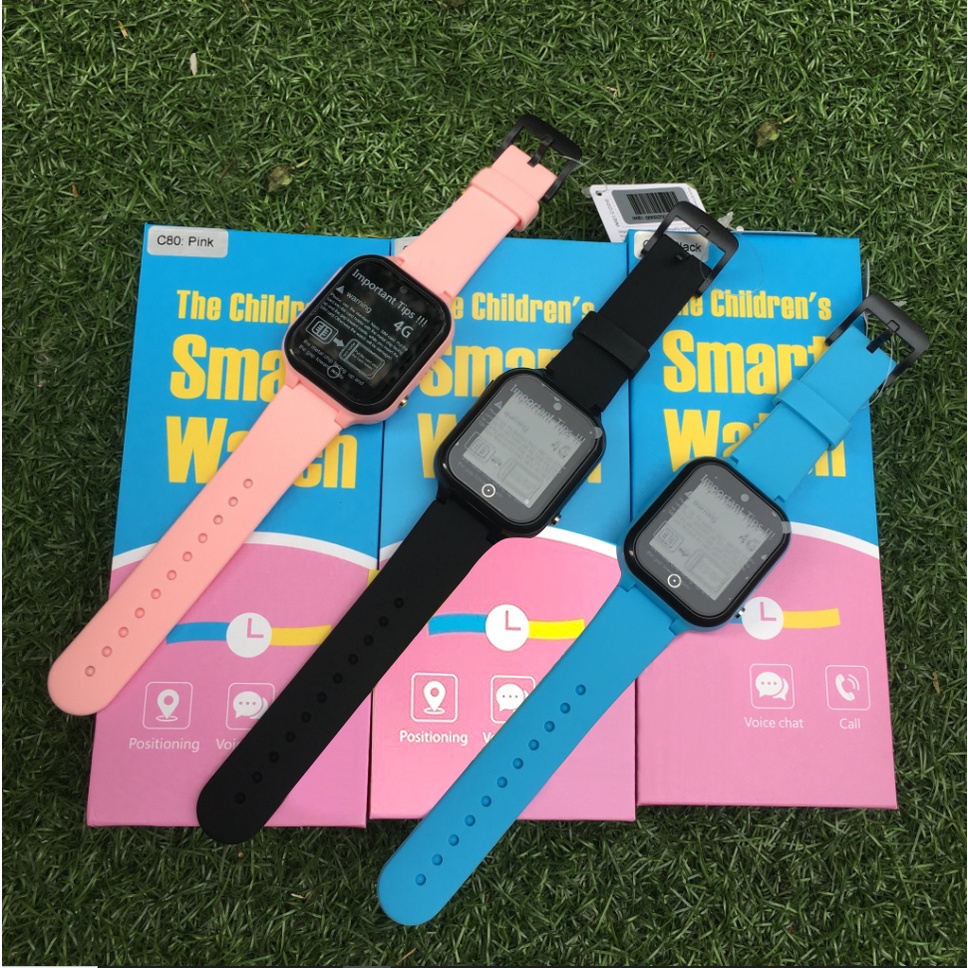 Đồng Hồ Thông Minh Gọi Video Call C80 Định Vị - Lắp Sim - Chống Nước PX7 - Có Tiếng Việt - BẢO HÀNH ĐỔI MỚI | BigBuy360 - bigbuy360.vn