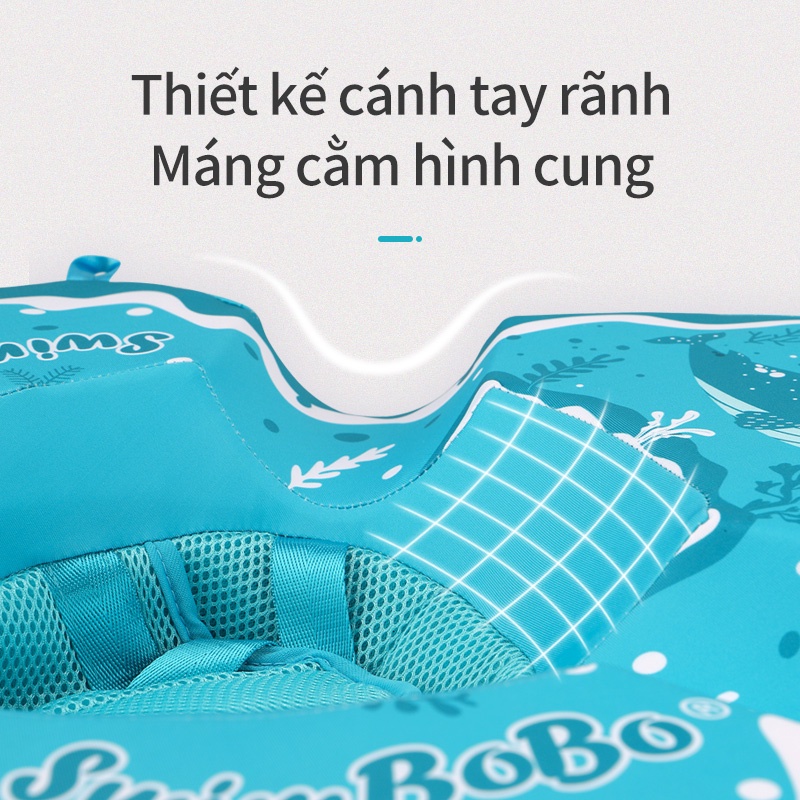 Phao Bơi Bơm Hơi Có Mái Che Nắng Thiết Kế Dễ Thương Cho Bé