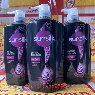 Dầu gội Sunsilk óng Mượt Rạng Ngời 900g(mầu đen)