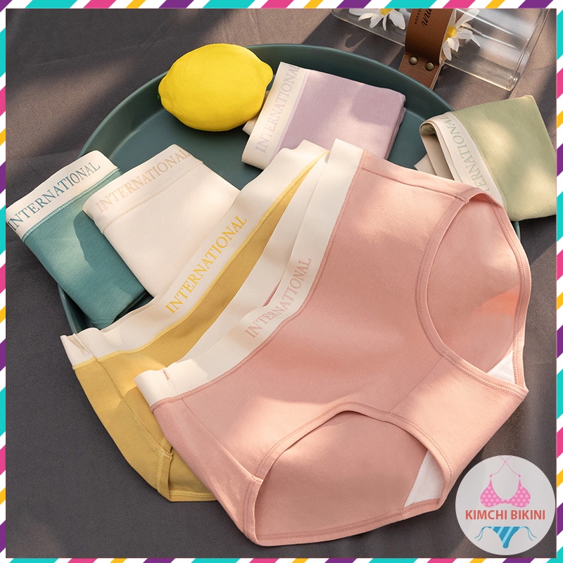 quan lot nu chống viêm nhiều màu sắc mẫu mã đa dạng KIMCHIBIKINI quần not nữ thấm hút mồ hôi tốt QL029
