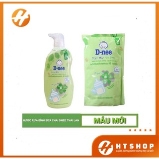 Nước Rửa Bình Sữa Dnee Organic Thái Lan Dạng Chai/Túi