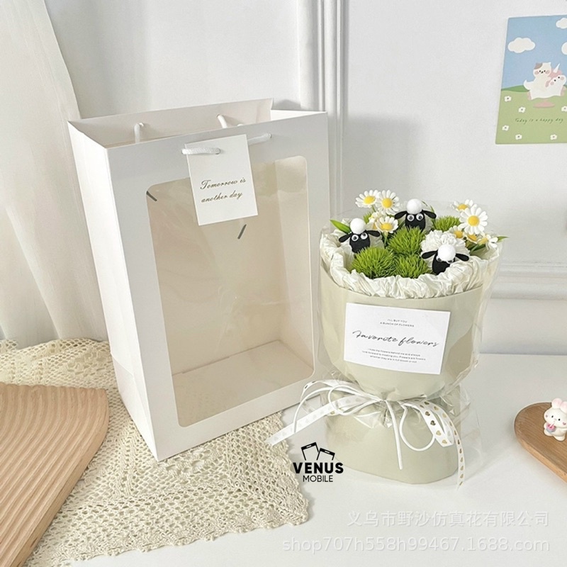 Hoa Gấu Bông Noel