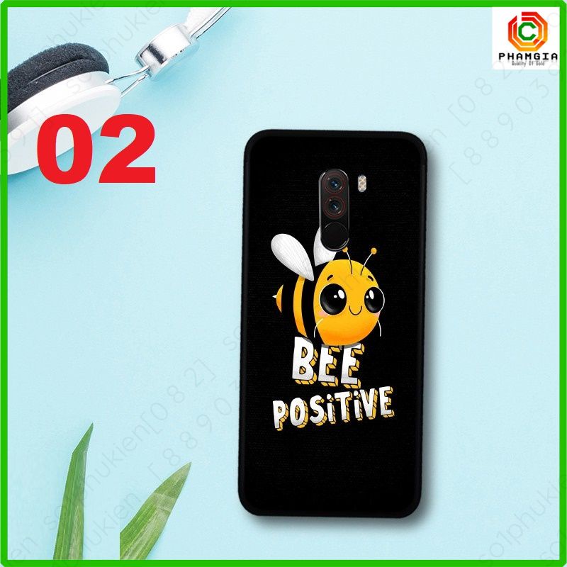 Ốp lưng Xiaomi Pocophone F1 dẻo hoàn toàn, in hình dễ thương mẫu mới đẹp