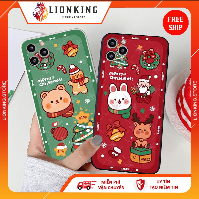 Ốp lưng IPHONE MÙA NOEL  6plus 6splus 7 plus 8plus X Xr XsM 11 12 13 Promax 14 Promax - MANGOMM27 - LionKing