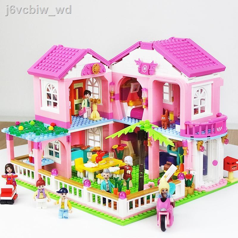∏ ✸ Bé Gái Series Xếp Hình Nhà Lắp Ráp Biệt Thự Công Chúa Lâu Đài Tương Thích Lego Khối Xây Dựng Đồ Chơi Ghép Quà Tặng G