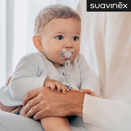 Bộ 2 ti giả cho bé 6-18 tháng Memories Suavinex